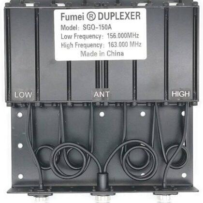 Duplexor  vhf  6 cavidades