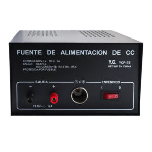 Fuente de alimentacion 13.8 Volt 17 amp. max
